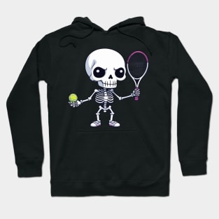 Halloween Tennis Skeleton Hoodie